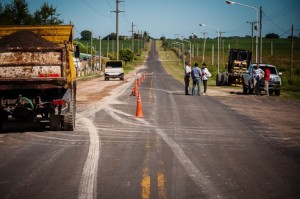 Se mejora el acceso al Hospital Fidanza y un viejo camino del Departamento Diamante