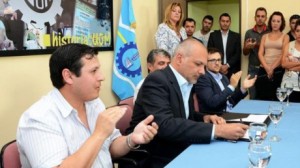 Licitación y firma de obras por más de $ 90 millones para Madryn