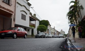 Repavimentación: inició la etapa final de recuperación vial en el centro comercial y financiero