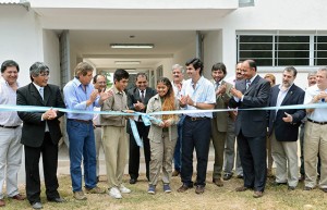 Urtubey inauguró obras en la EMETA de Yacuy y dijo que será referente de la educación técnica del departamento San Martín