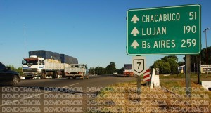 Abrieron tres licitaciones para la Ruta 7. Presupuesto $ 1.577 Millones