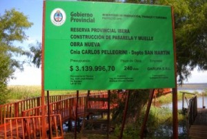 Garupa SRL contruyo en el Iberá la mayor obra de muelle y pasarelas que refuerzan el contacto con la naturaleza