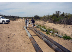 Obra de agua para 30.000 vecinos de Centenario $24,6 Millones