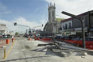 Metrobus Sur: desmantelan dos estaciones para construir un centro de transbordo   – $40 Millones