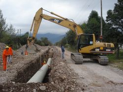 Avanza la obra del acueducto Desvío Arijón. $418 Millones