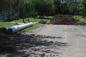 Chascomús obra cloacal desierta