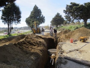 Red Cloacal, Pluviales y Pavimento de hormigón en Bariloche