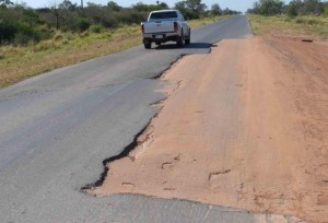 Rovella Carranza SA empieza la reconstrucción de la Transchaco