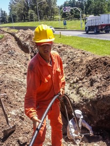 Trabajos en el sistema de alimentadores del Túnel Subfluvial