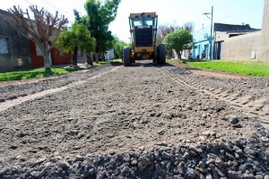 Santa Fe Material para el mejorado de calles