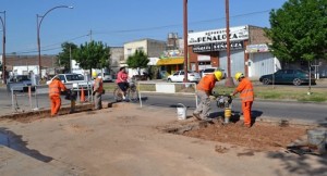 Avanza Obra en Av. Peñaloza