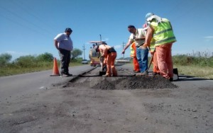 Obras de Bacheo (Repavimentación) en Ruta 93 $116 Millones