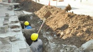 Corrientes Capital  obras de agua potable y pavimento