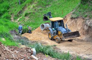 Obras de desagüe para Bella Vista