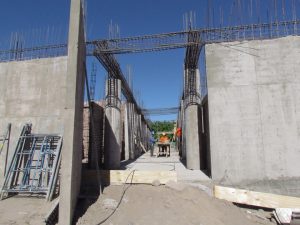 Tras un largo freno, retoman las obras en la Escuela de Música