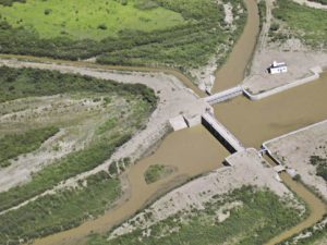 3 empresas compiten para adjudicarse la obra azud derivador del río Salado
