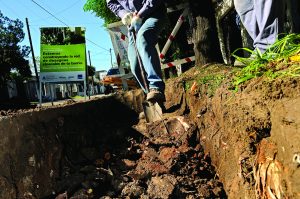 Se realizó la apertura para la obra del Barrio 96