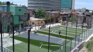 CABA $17 Millones en canchas de fútbol para barrios vulnerables