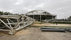 Atrasos y exceso de gastos en el estadio de Parque Roca