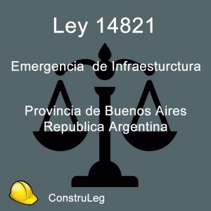 Ley 14812 Provincia de Buenos Aires
