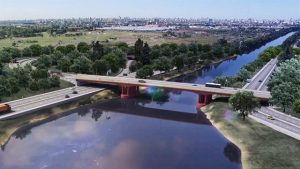 Nuevo puente Lacarra, que unirá la Capital Federal con Lanús