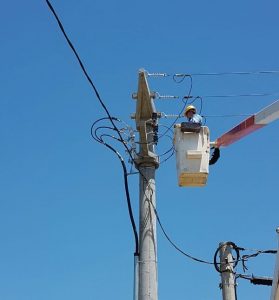 Adjudican a Ecop la reparación de la línea eléctrica hacia el oeste