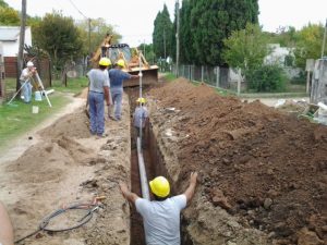 Cloacas en Villa El Libertador