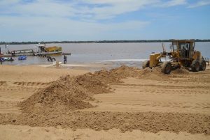 Presentaron tres propuestas para el refulado de arena en Banco Pelay $2 Millones