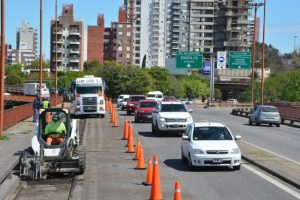 Losi Continúan los trabajos de bacheo en la Ruta 168  $ 51 Millones