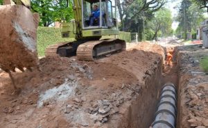 Obras de infraestructura para el centro de la ciudad de Zarate      