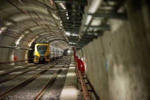 Avanza la línea F, el subte para viajar directo de Palermo a Constitución