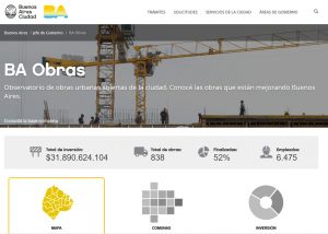 Nueva web permite ver las obras en la Comuna 4