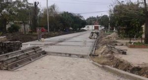 Construcción de 38 cuadras de pavimento en Formosa