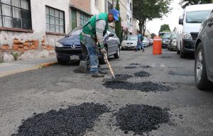 Bacheo en Bajada Grande en Paraná