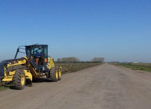 Obras de repavimentación del acceso a El Paraíso