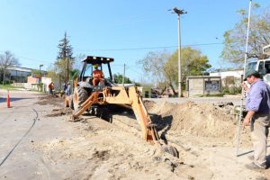Quaranta inicia la obra de saneamiento cloacal de Paraná $110 Millones