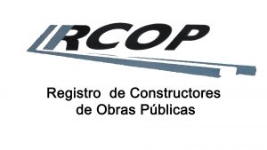«Sección Arquitectura» Registro Nacional de Constructores de Obras Públicas