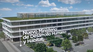 Sede del Ministerio de Habitat y Desarrollo Humano – Parque Público y Calles Entorno $84 Millones 9 Ofertas