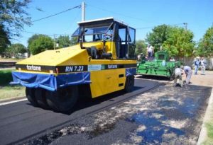 300 cuadras de asfalto: Vial Agro sigue el avance de la obra $230 Millones