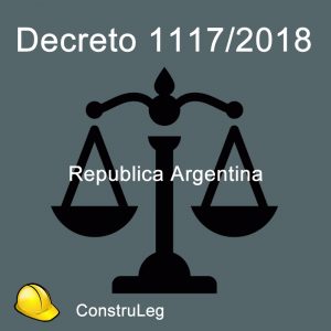Decreto 1117/2018