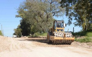 Demartín e Hijos avanza con los trabajos de pavimentación en Paraná