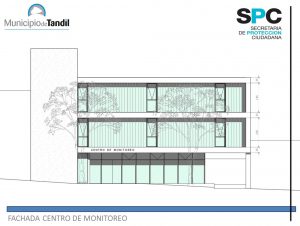 Construcción del nuevo edificio de la Secretaría de Protección Ciudadana Tandil