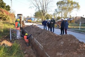 Siete ofertas económicas para la ampliación de cloacas en el barrio Hipólito Yrigoyen de Olavarría