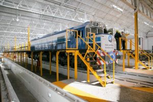 Se anunció el comienzo de la construcción de la fábrica de trenes en TMH en Bragado