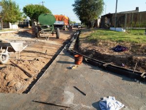 Obras básicas y pavimento de hormigón armado en 13 cuadras de Gualeguaychu única oferta