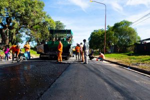 Paulina Castro de Demartín avanza el ensanche y reasfaltado de avenida Jorge Newbery en Paraná $42 Millones