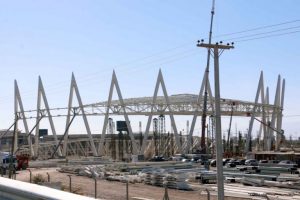 San Juan: avanza la construcción de un moderno centro deportivo
