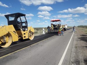 Repararon el acceso al Parque Industrial de Puerto Madryn