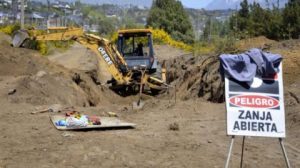 Después de 3 años, empezó la obra del colector costanero de Bariloche