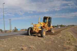 La autovía entre Trelew y Puerto Madryn sobre la Ruta Nacional 3 Otra vez abandonada